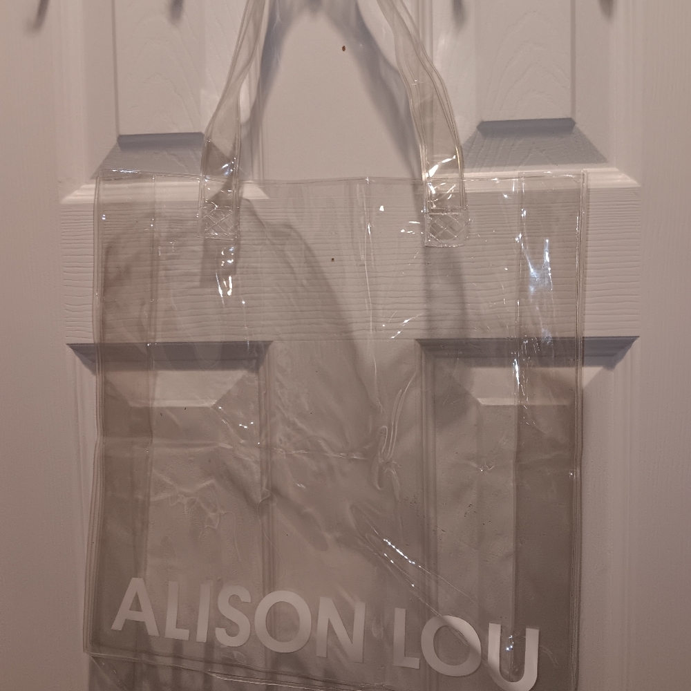 Allison Lou Spellout Clear Tote Bag